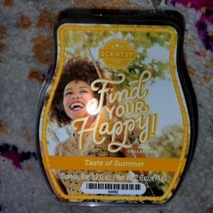 Find your happy Taste of Summer wax bar New 3.2 fl oz Scentsy